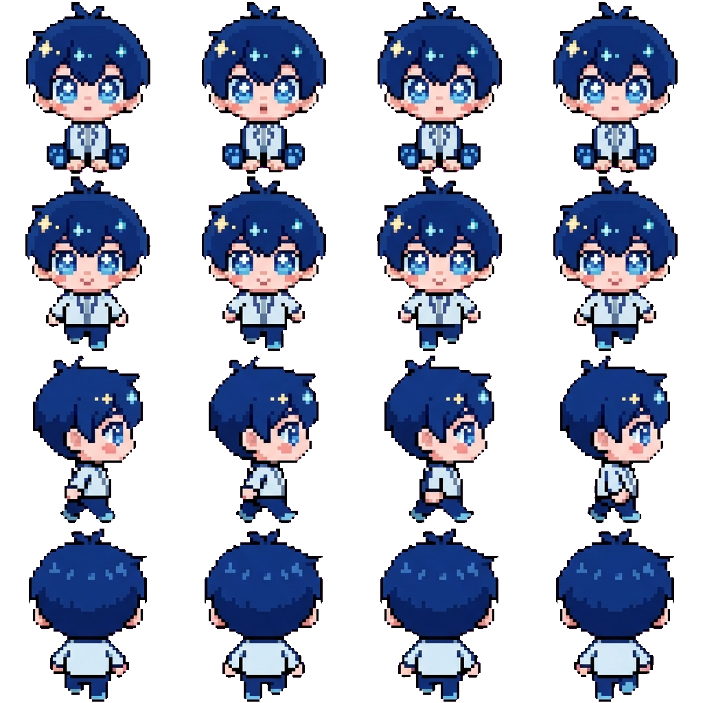 Isagi ♡ movement sprite