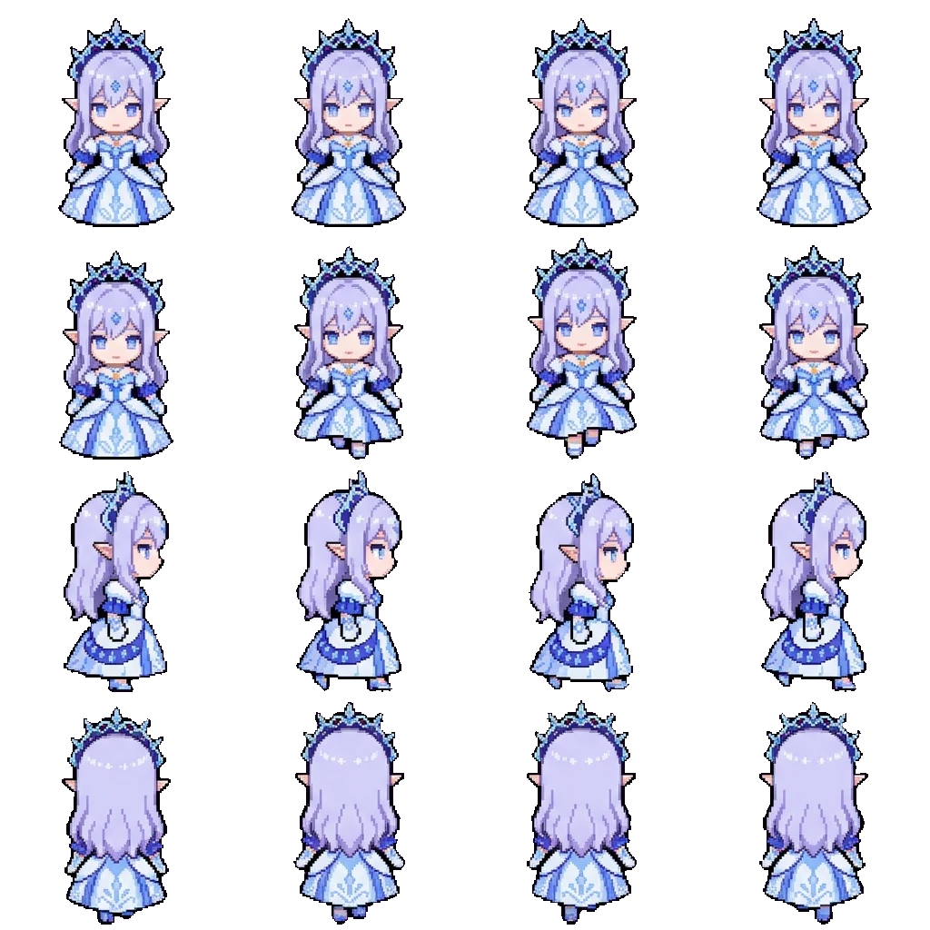 Anastasya movement sprite