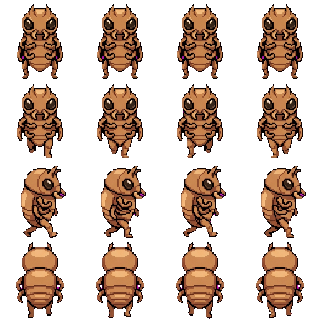 Barga movement sprite