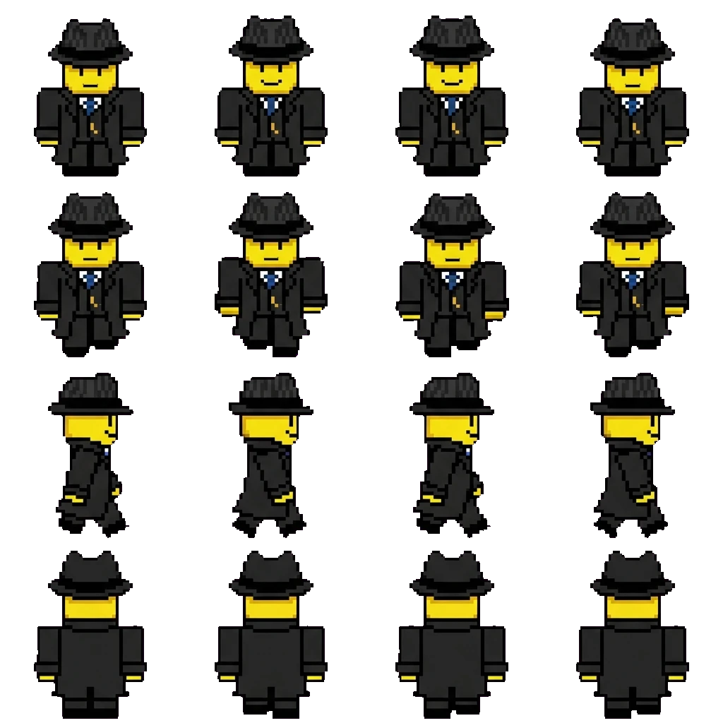 Mafioso movement sprite