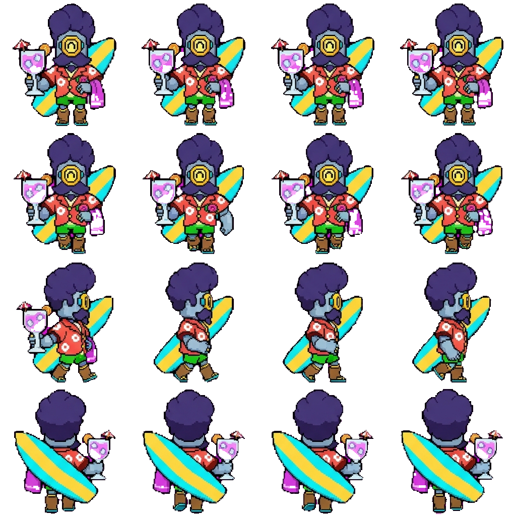Barley movement sprite