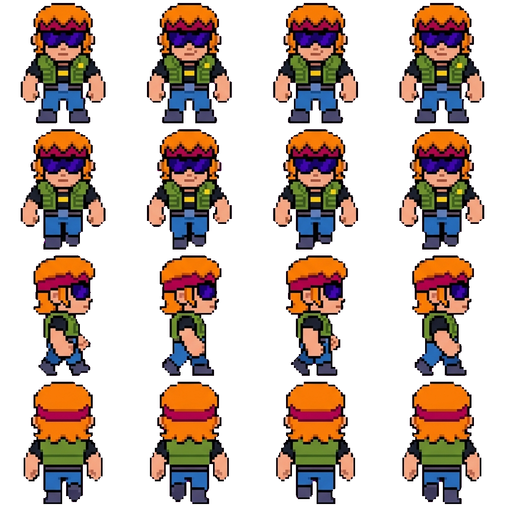 Бастер movement sprite