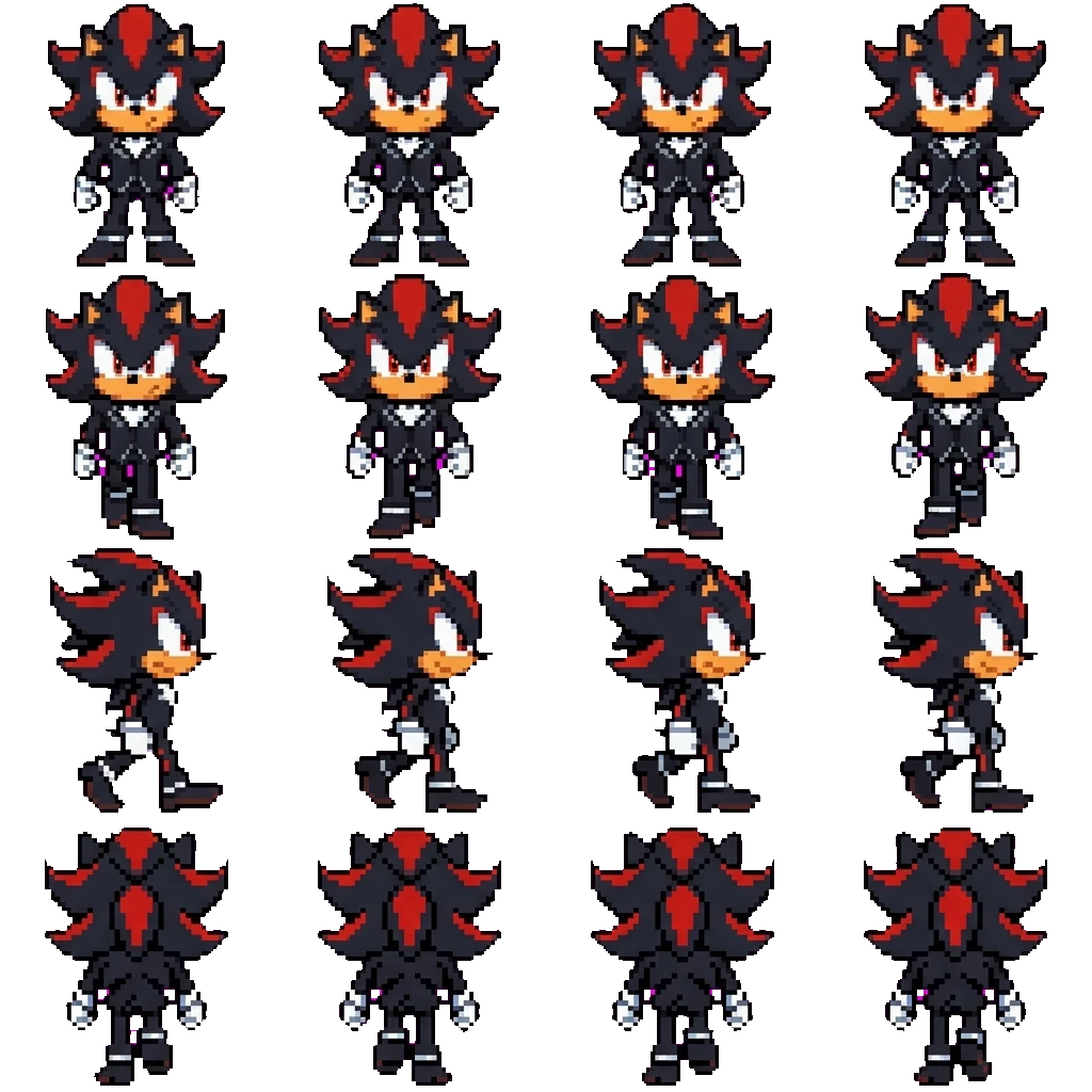 Shadow movement sprite