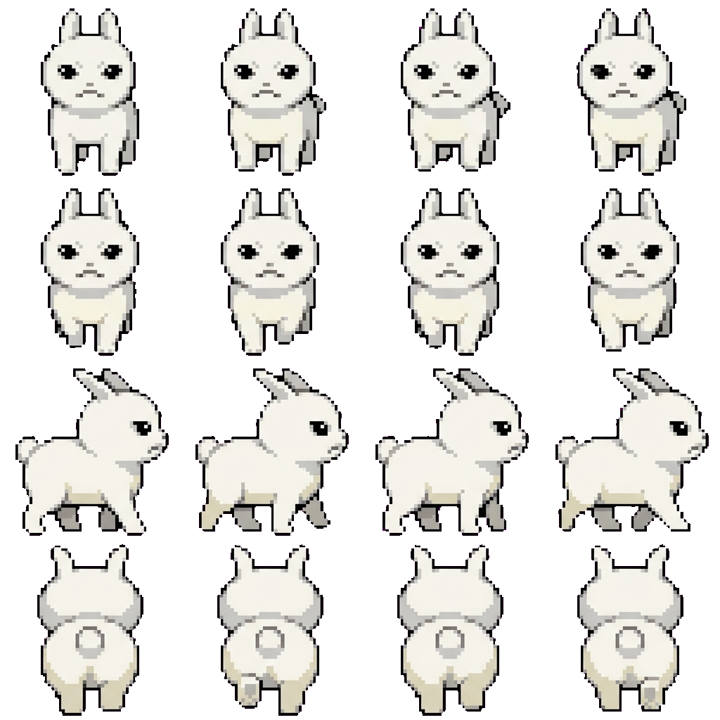 Gubby movement sprite