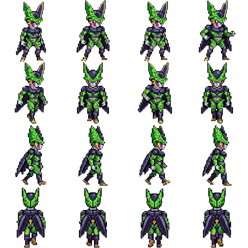 Cell Perfecto movement sprite