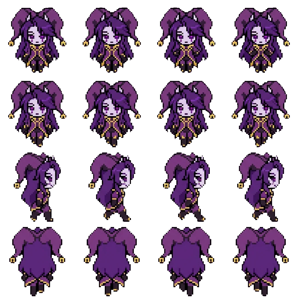 Jester movement sprite
