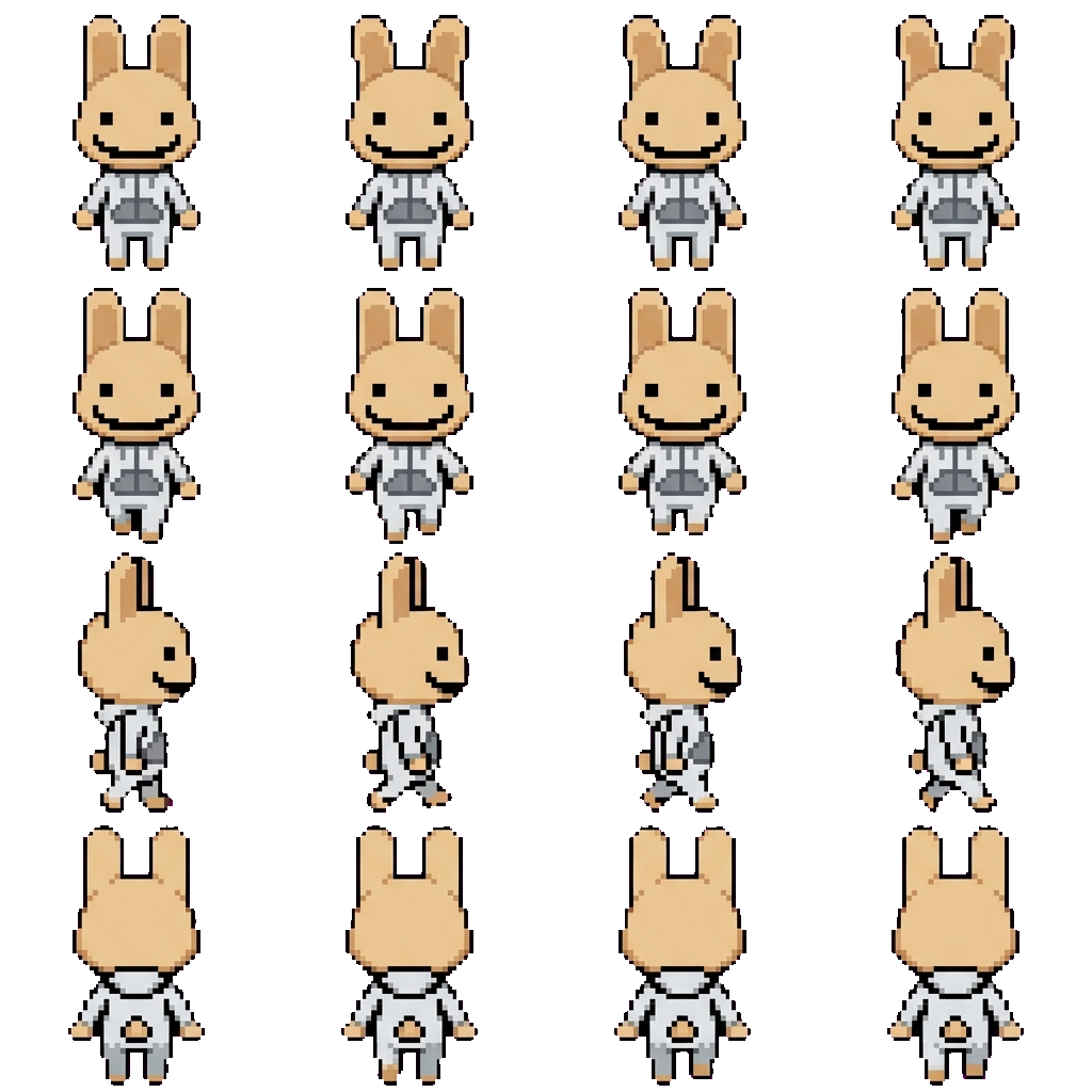 Intern movement sprite