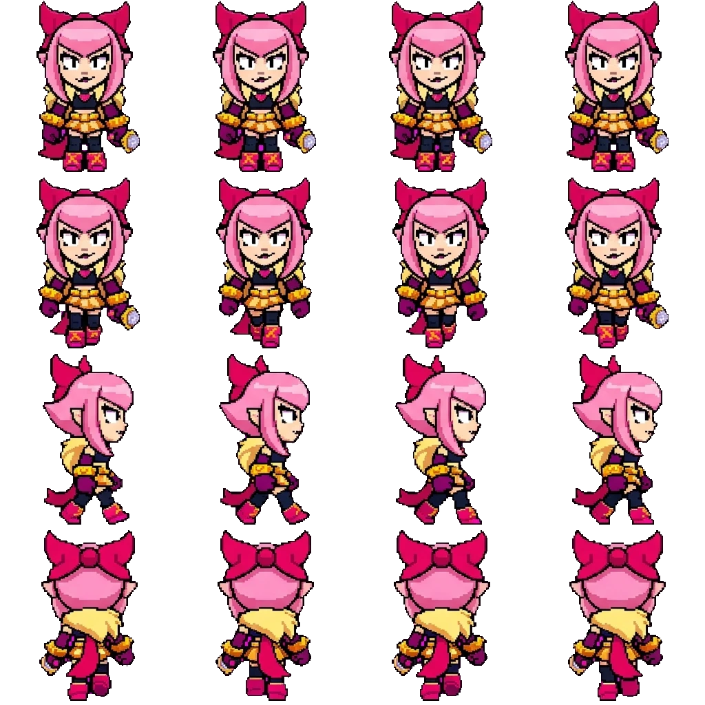 Melodie movement sprite