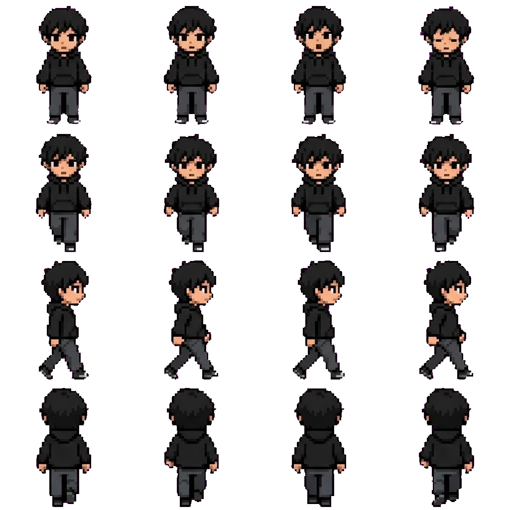 César movement sprite
