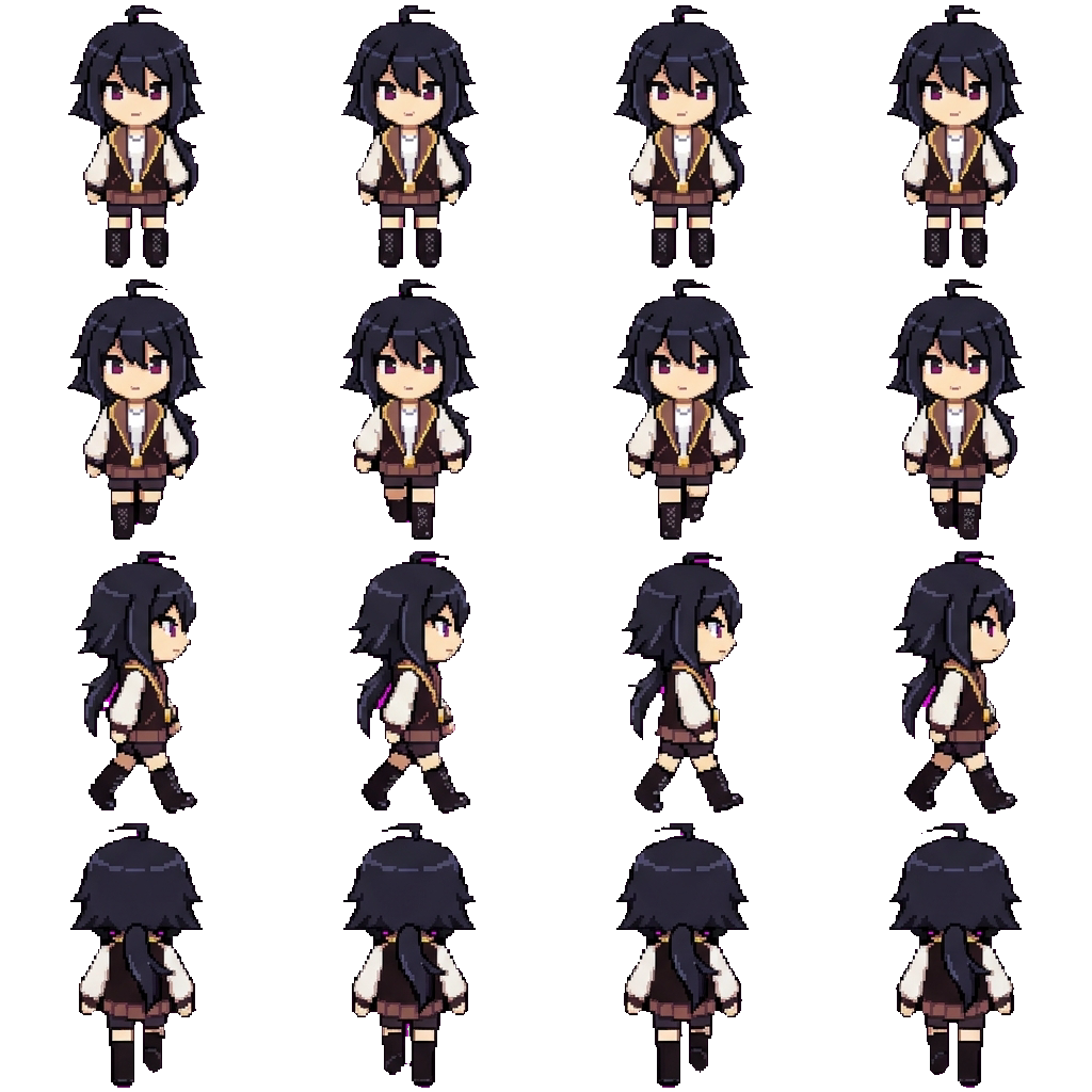 Katsumi movement sprite