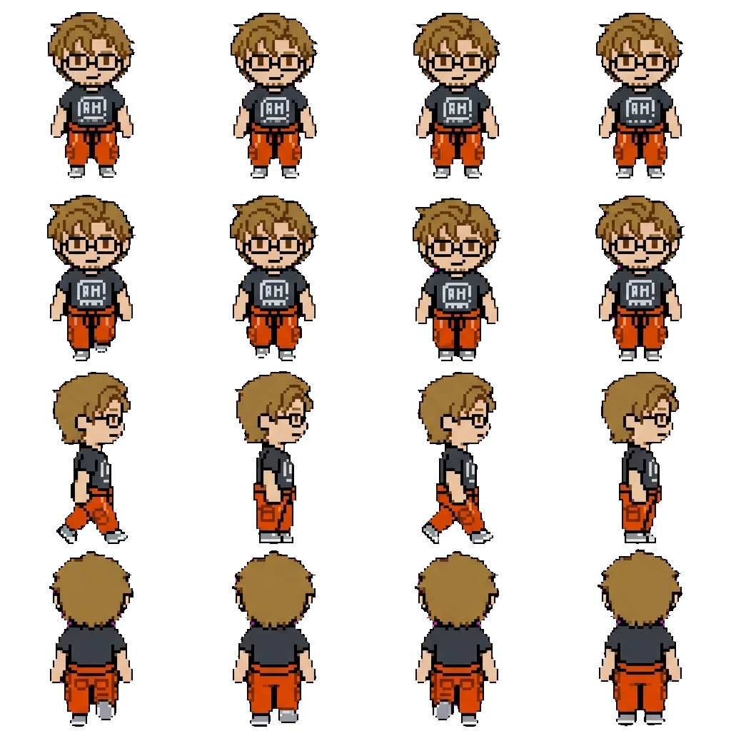 Grace movement sprite