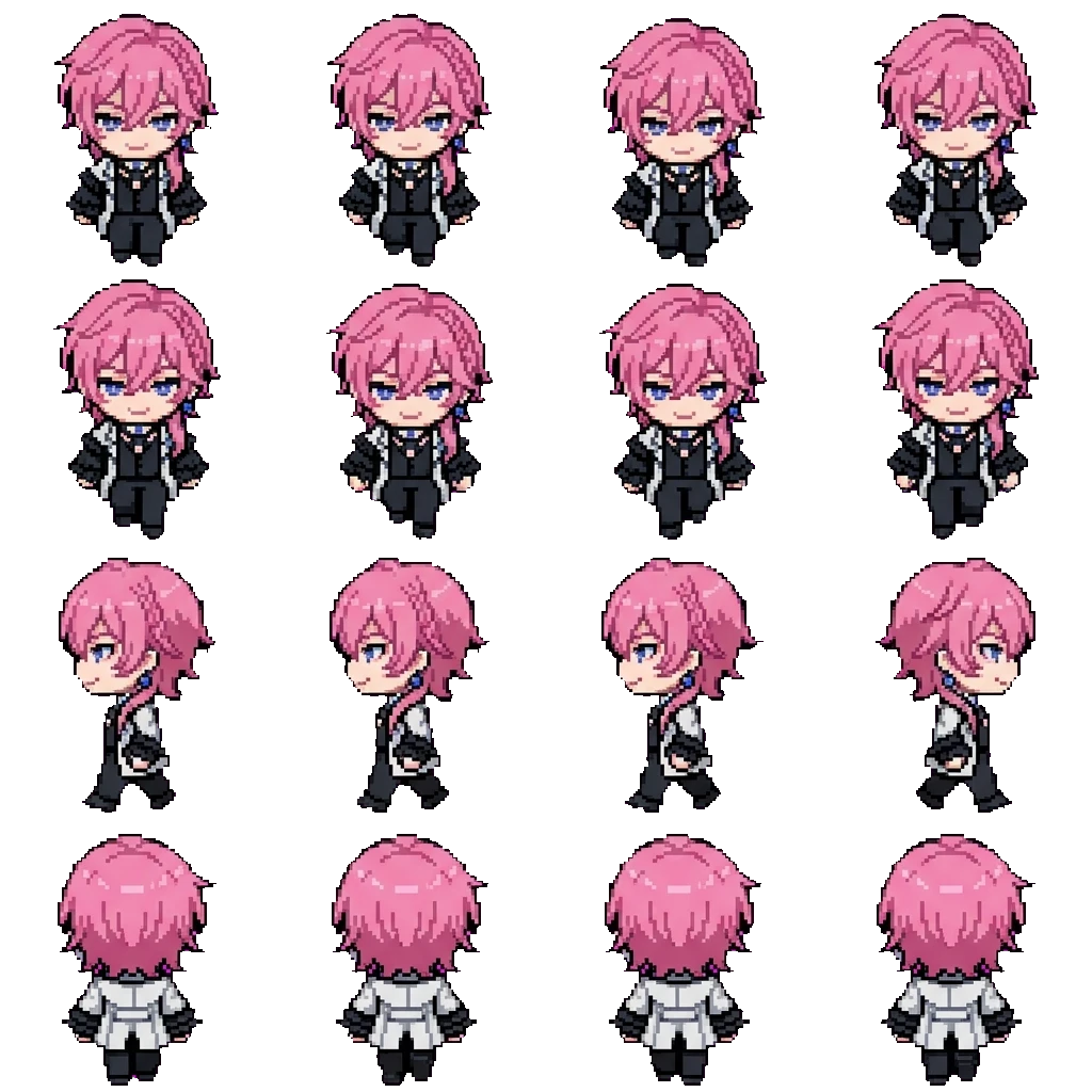Akira movement sprite