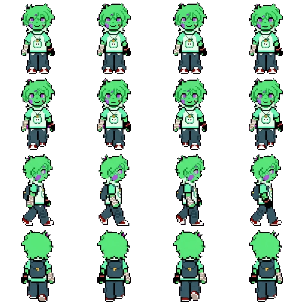 Torajo movement sprite