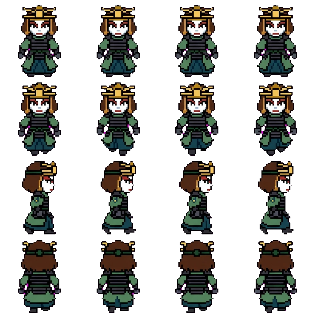 Suki movement sprite