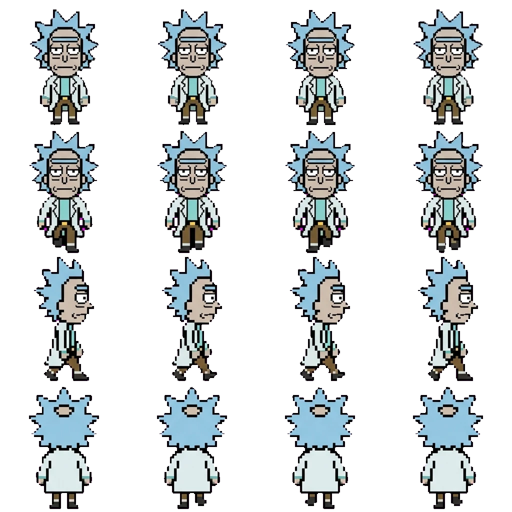 Rick movement sprite