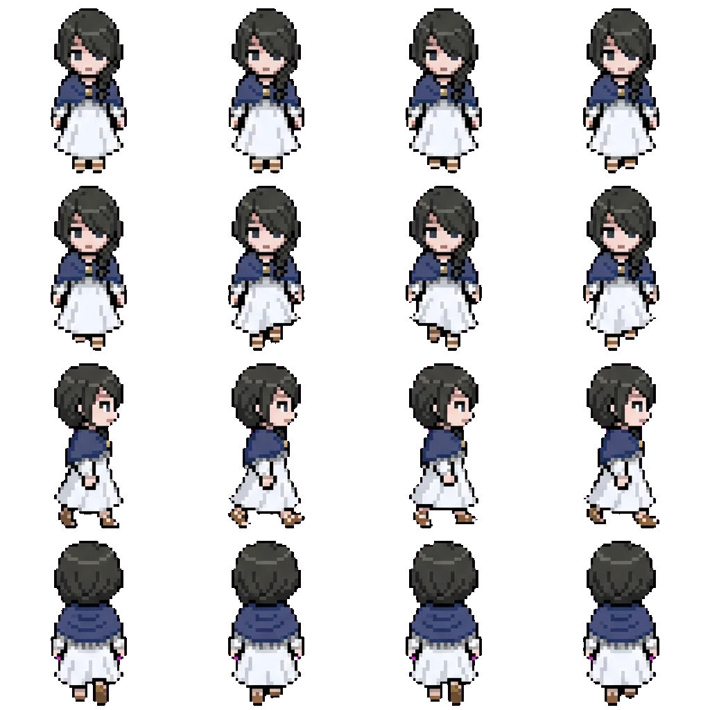 Martha movement sprite
