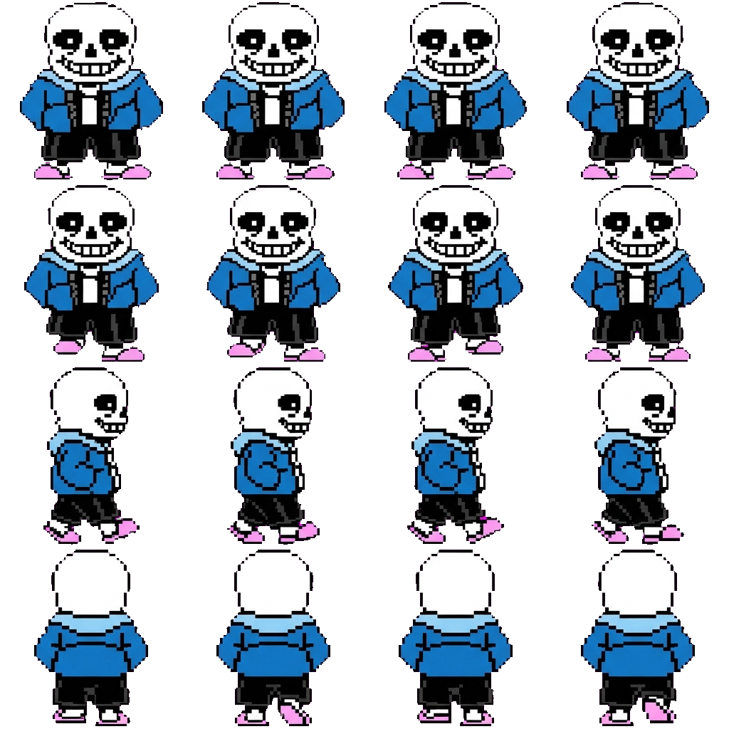 Sans movement sprite