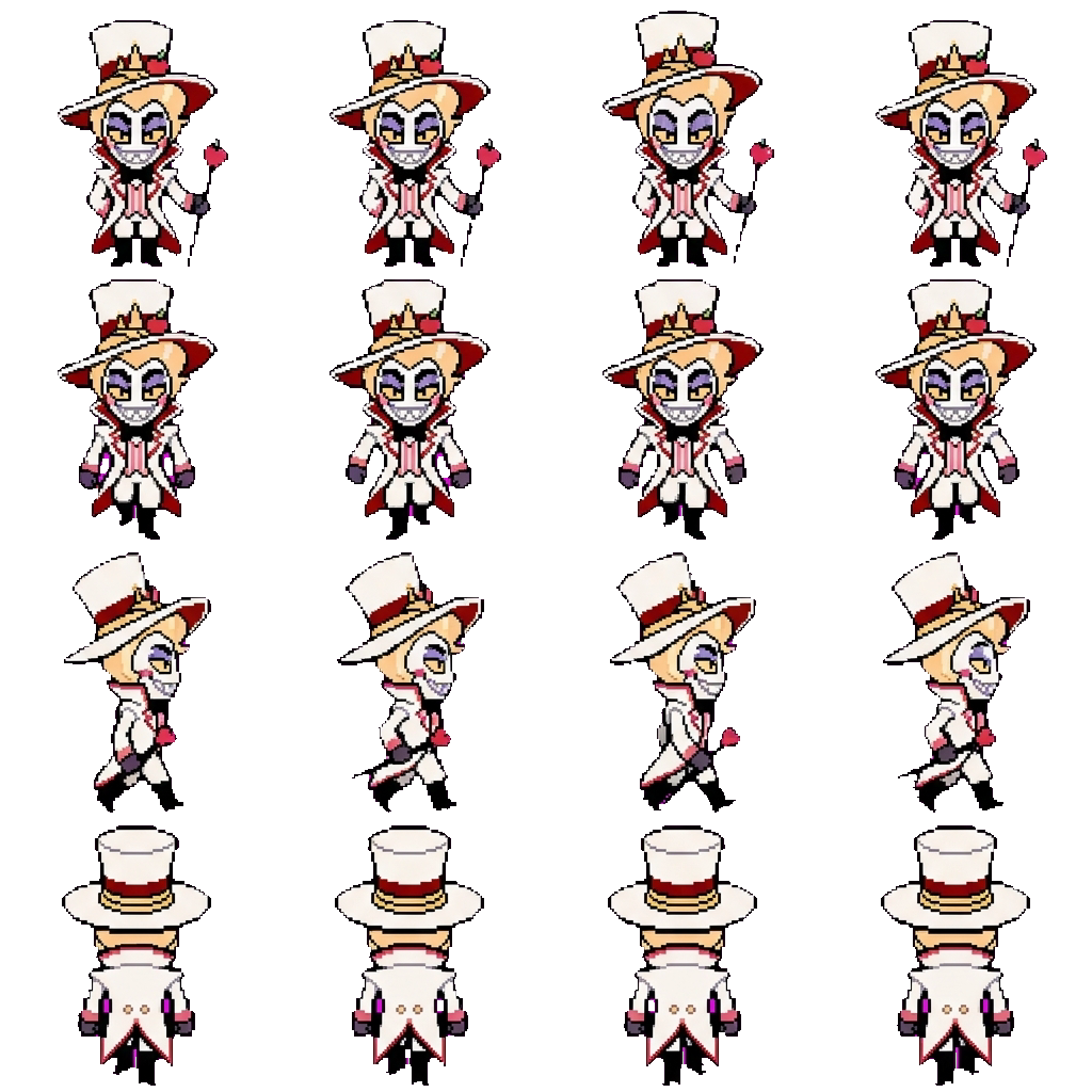 Lucifer Morningstar movement sprite
