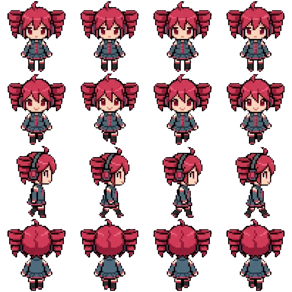 Teto movement sprite