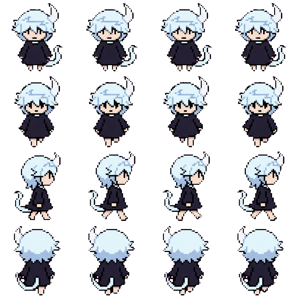 Reverend movement sprite