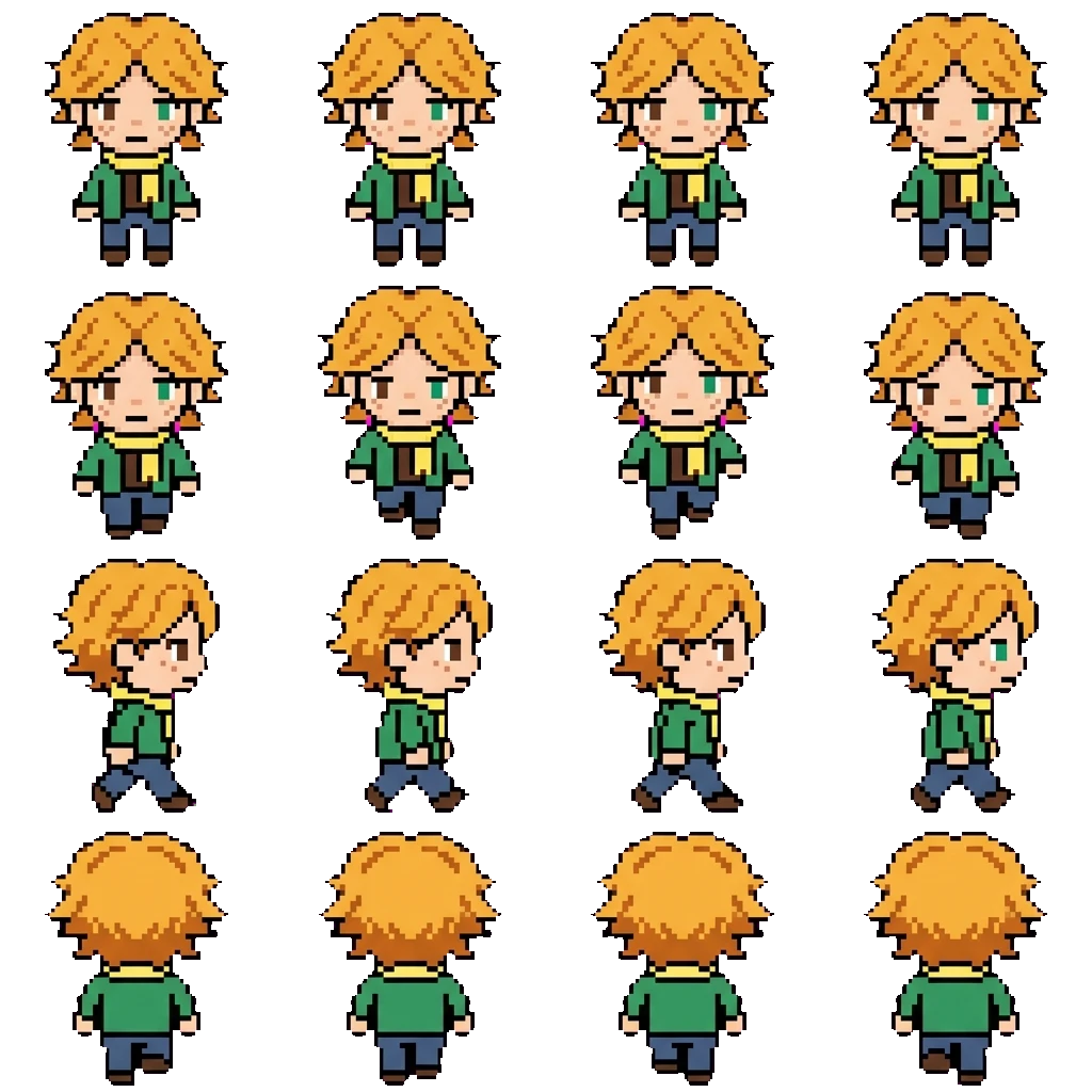 Arro movement sprite