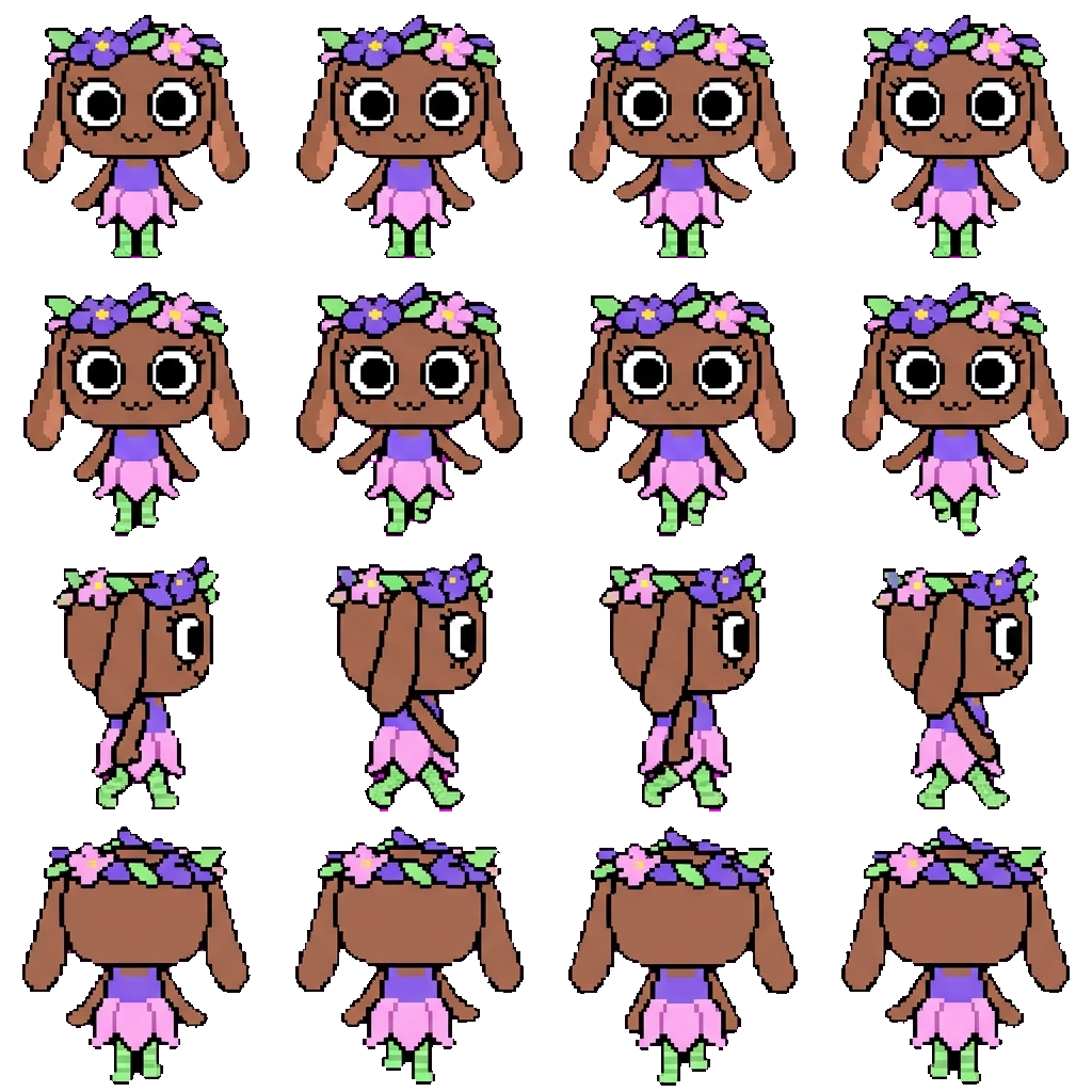 Bassie movement sprite