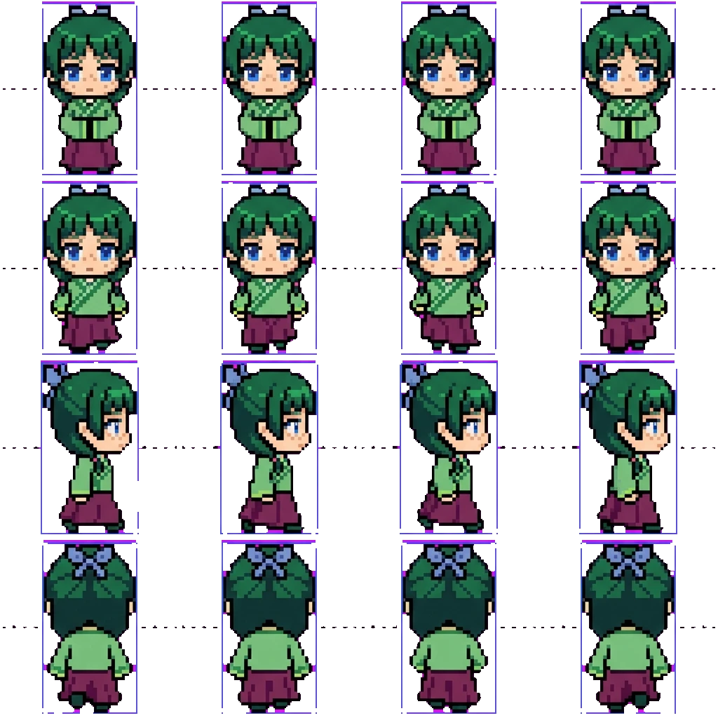Maomao movement sprite