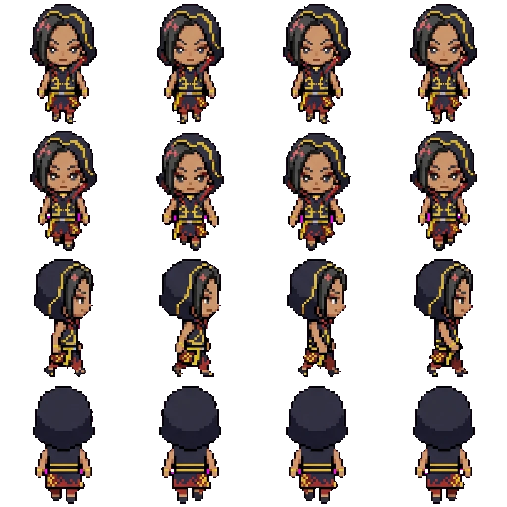 Jamil movement sprite