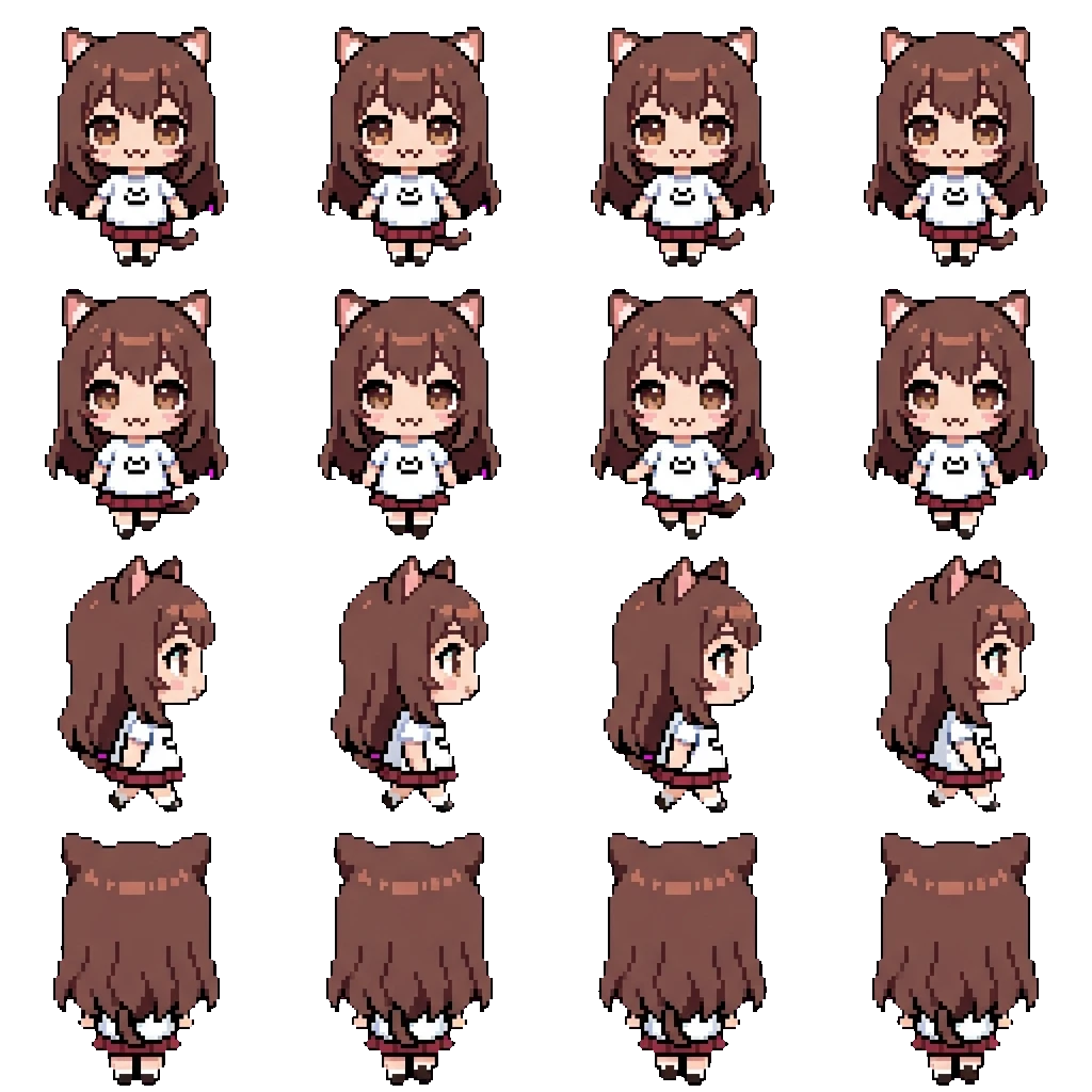 Rebecca movement sprite