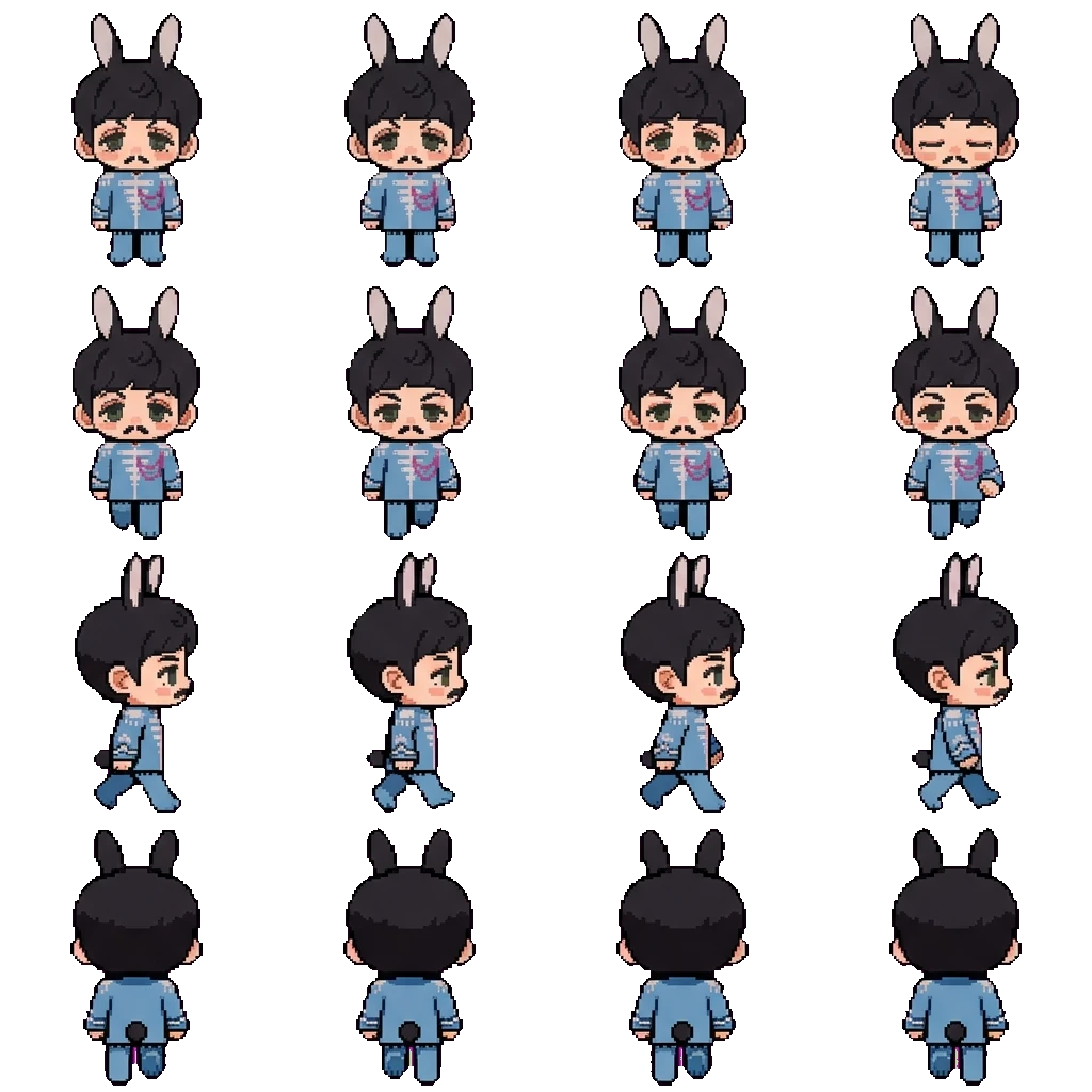 Billy Shears movement sprite