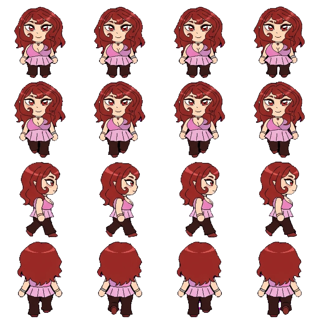 Gremory movement sprite
