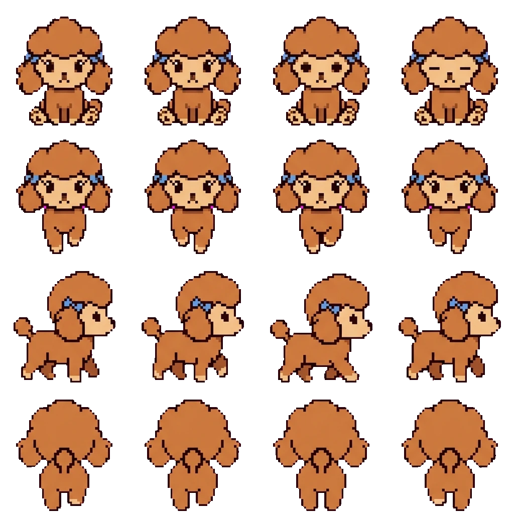 Bubbles movement sprite