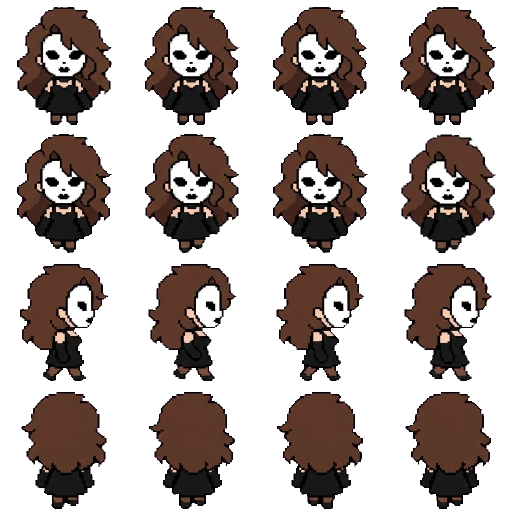 Jane movement sprite