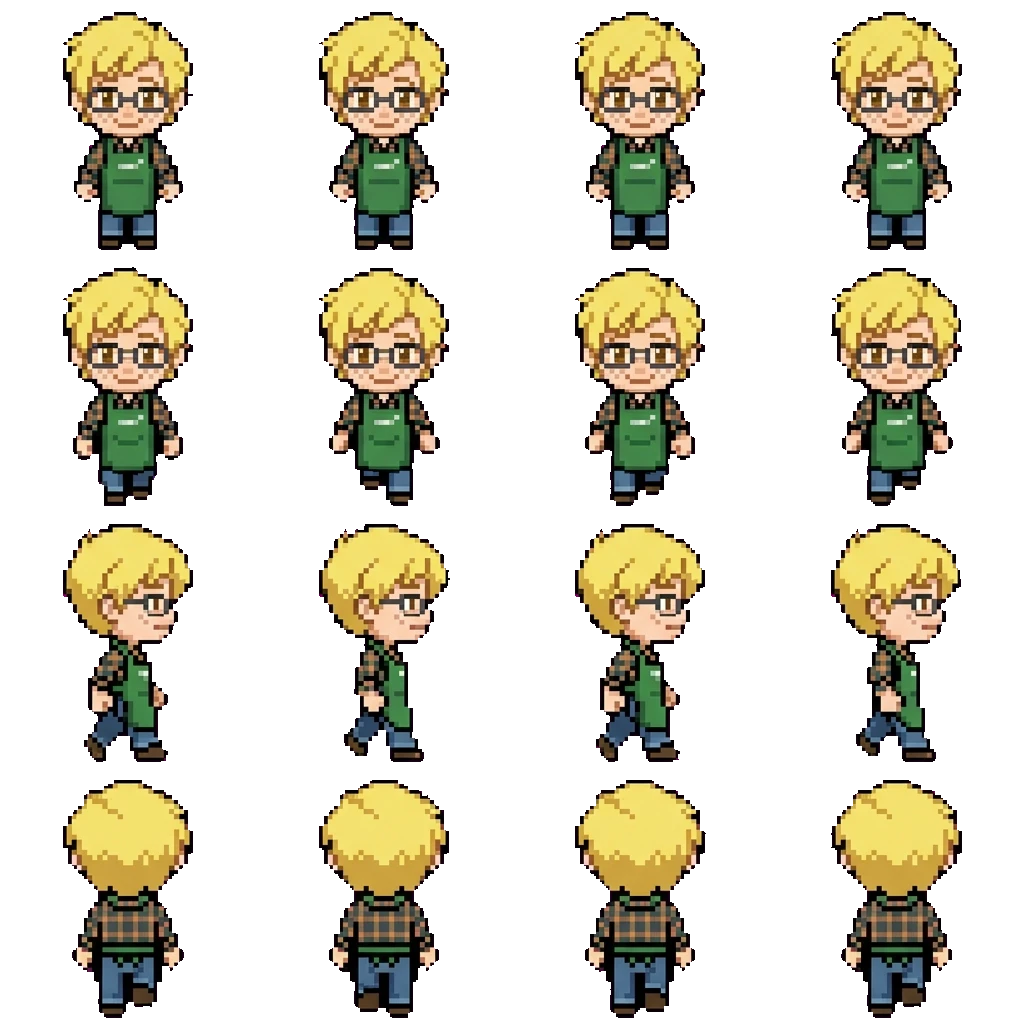 Kevin movement sprite