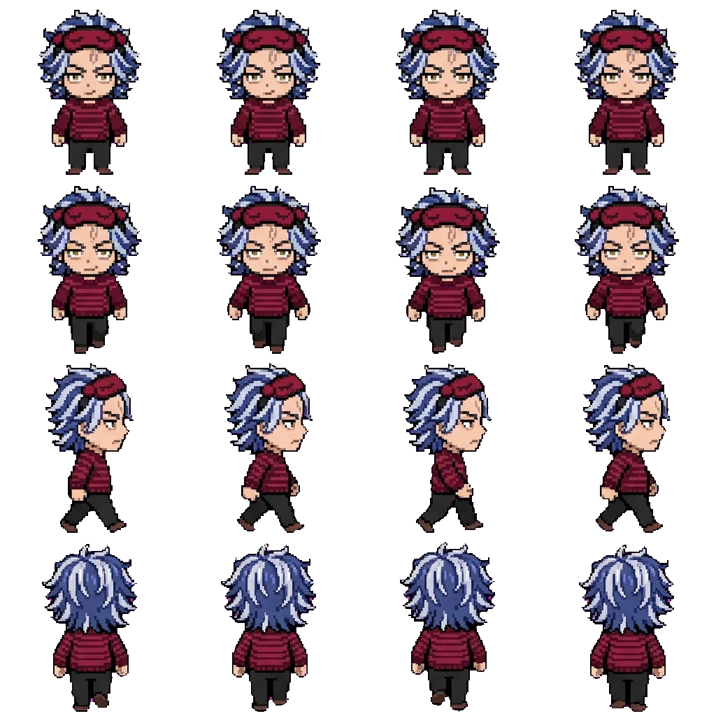 Taiju Shiba movement sprite