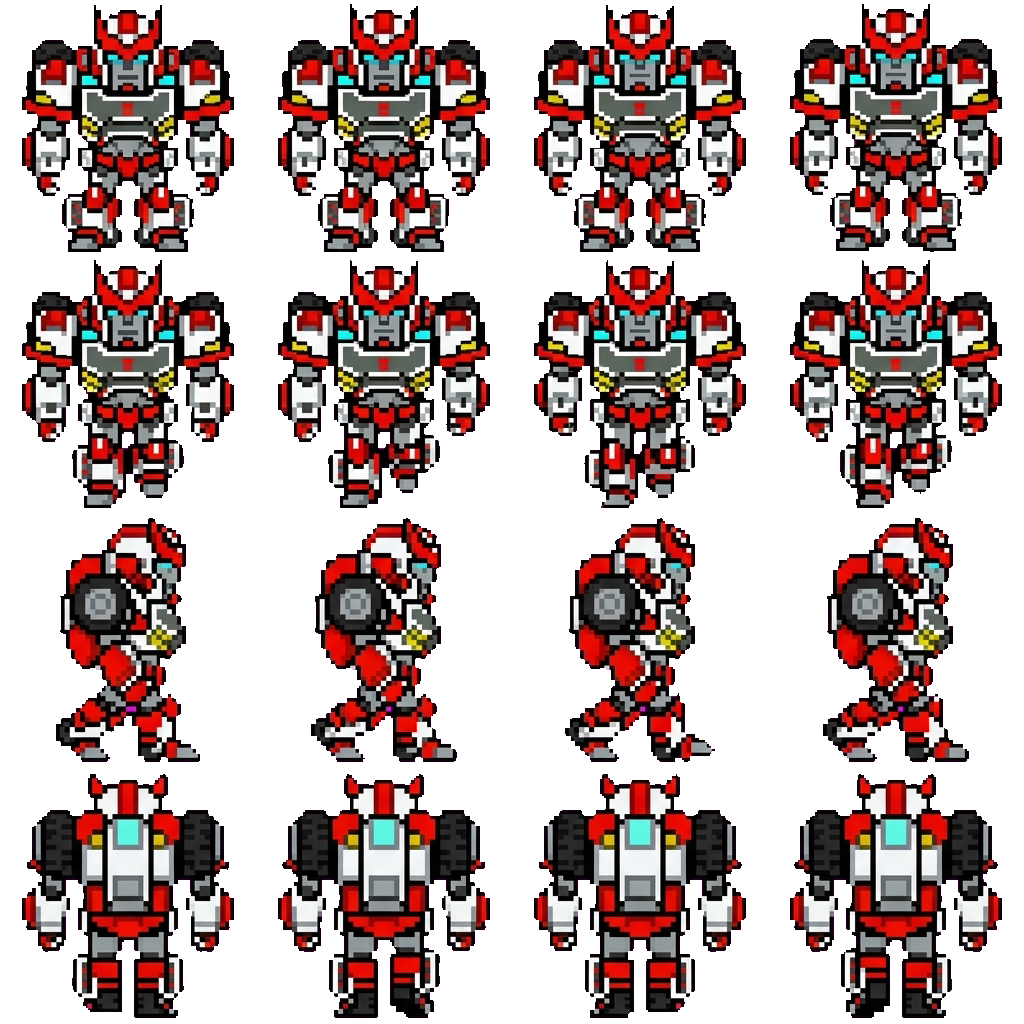 Ratchet movement sprite