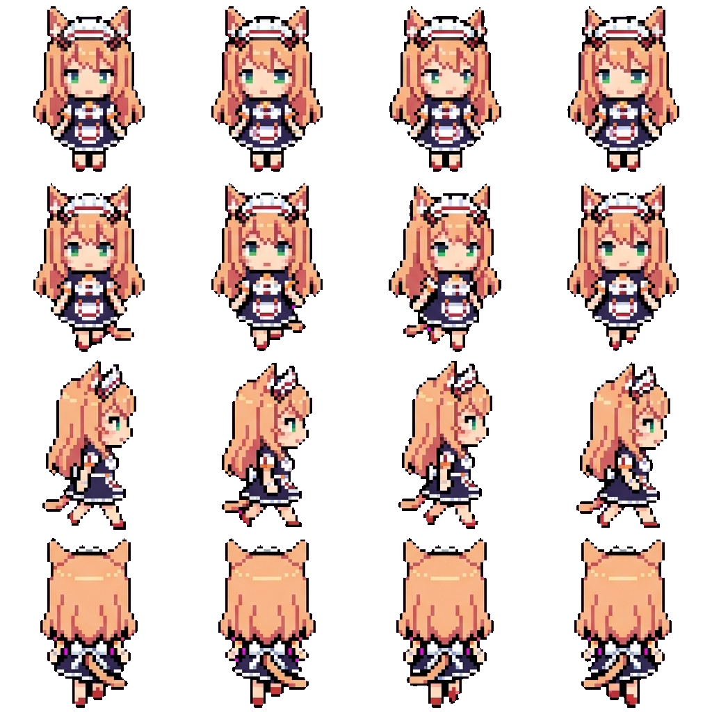 Laura movement sprite