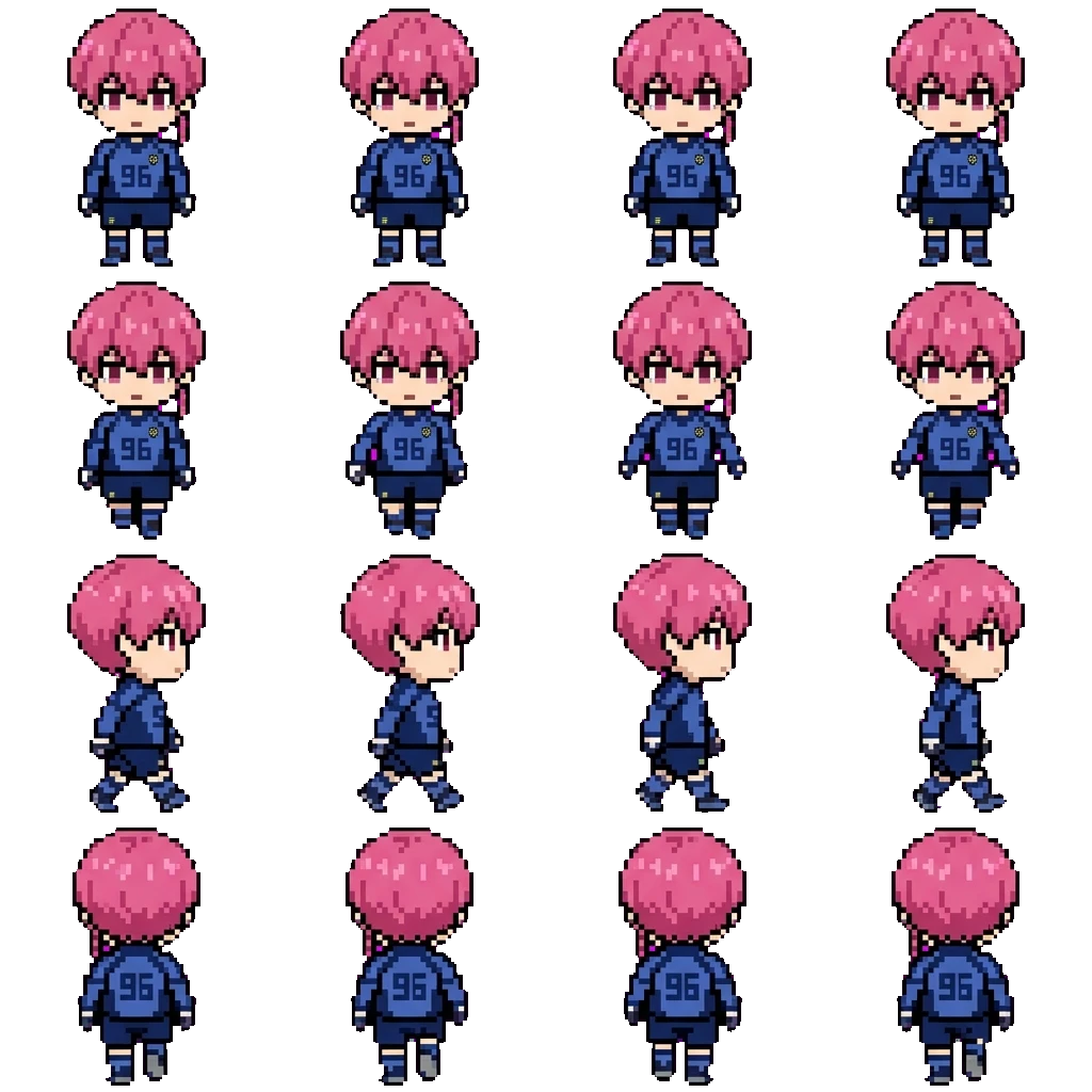 Kurona Ranze movement sprite