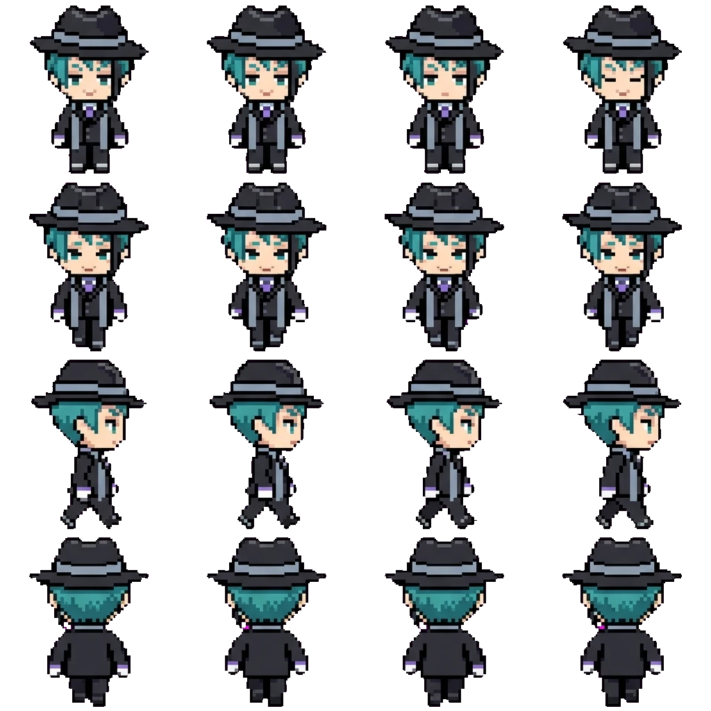 Jade movement sprite