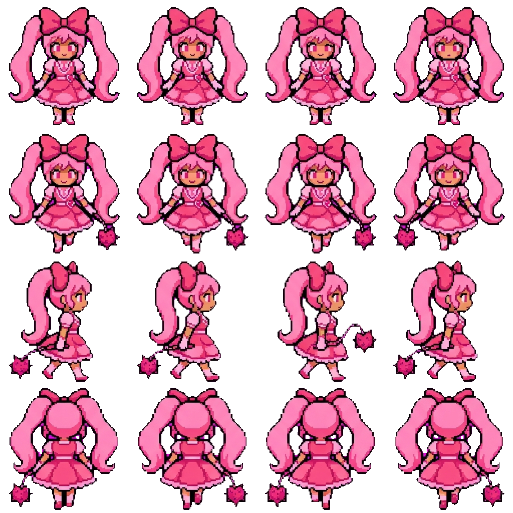 Sweatheart movement sprite