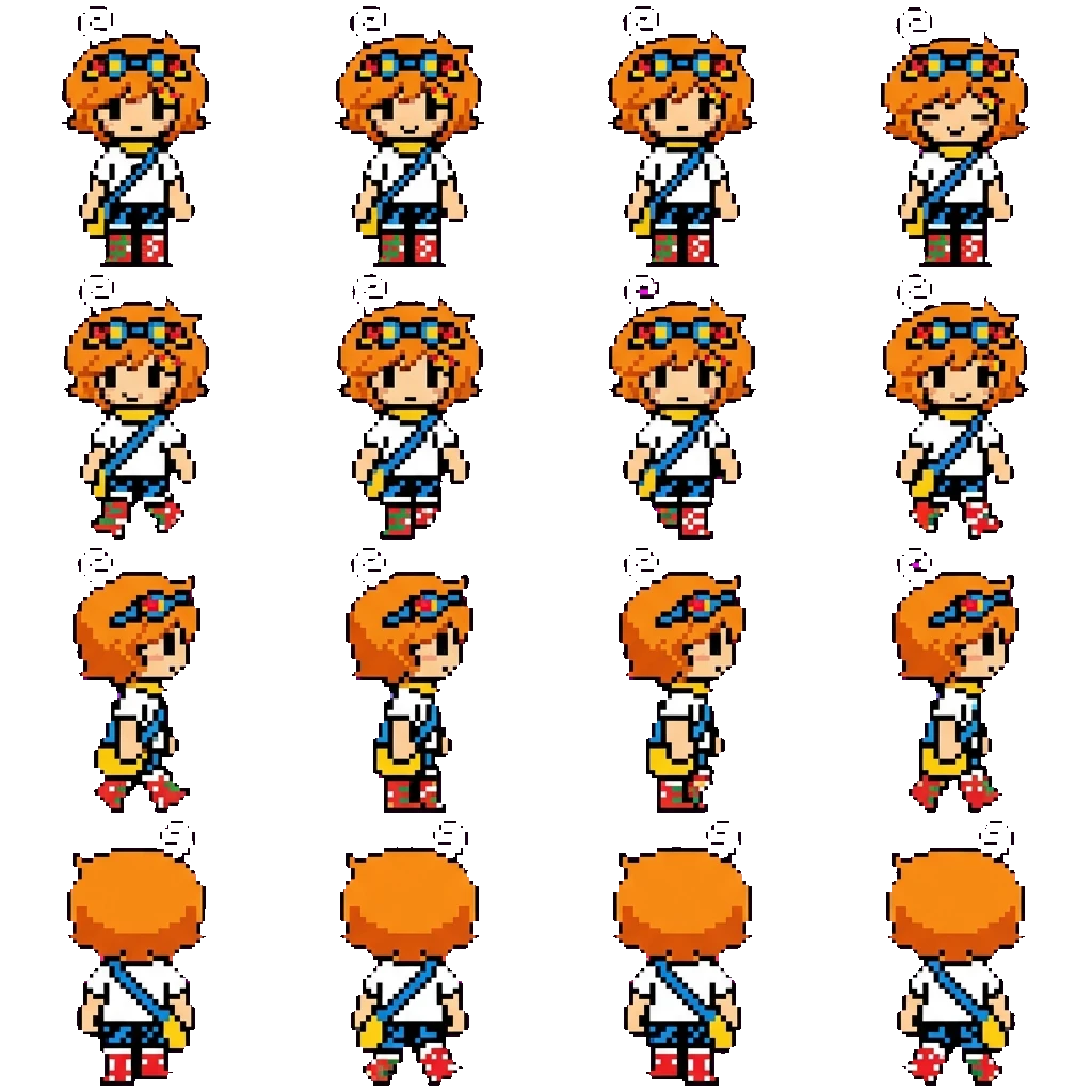 Дэнса movement sprite