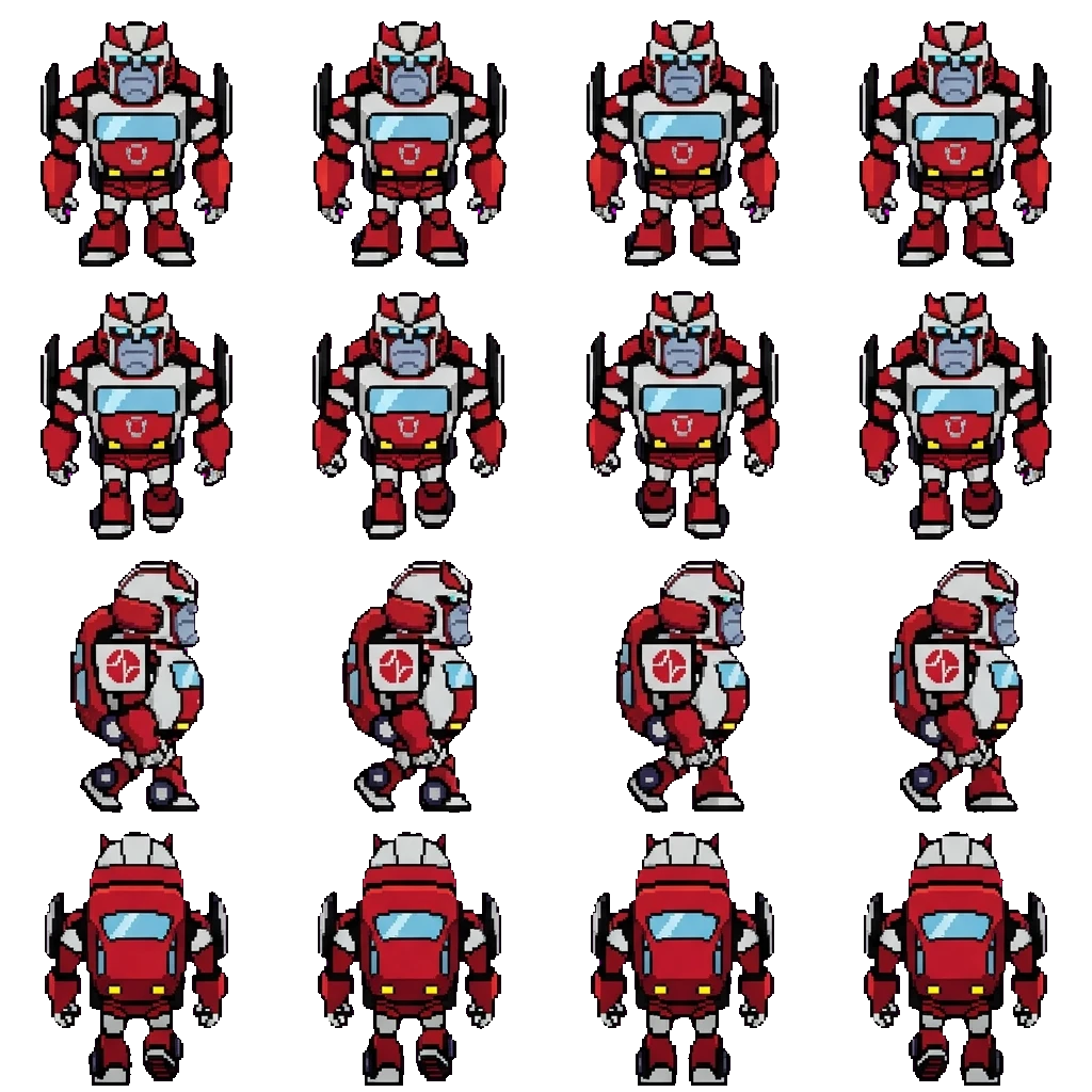 Ratchet movement sprite