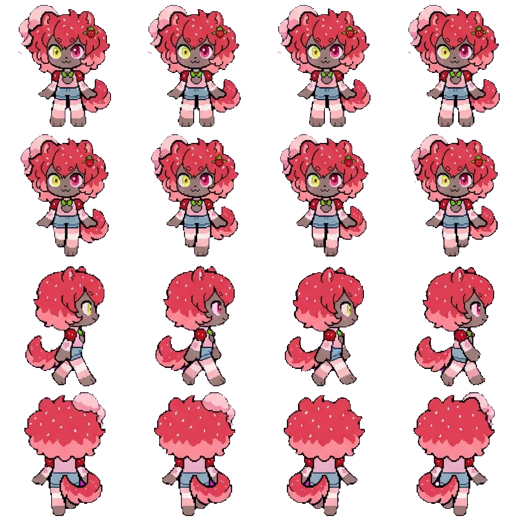 Berry movement sprite