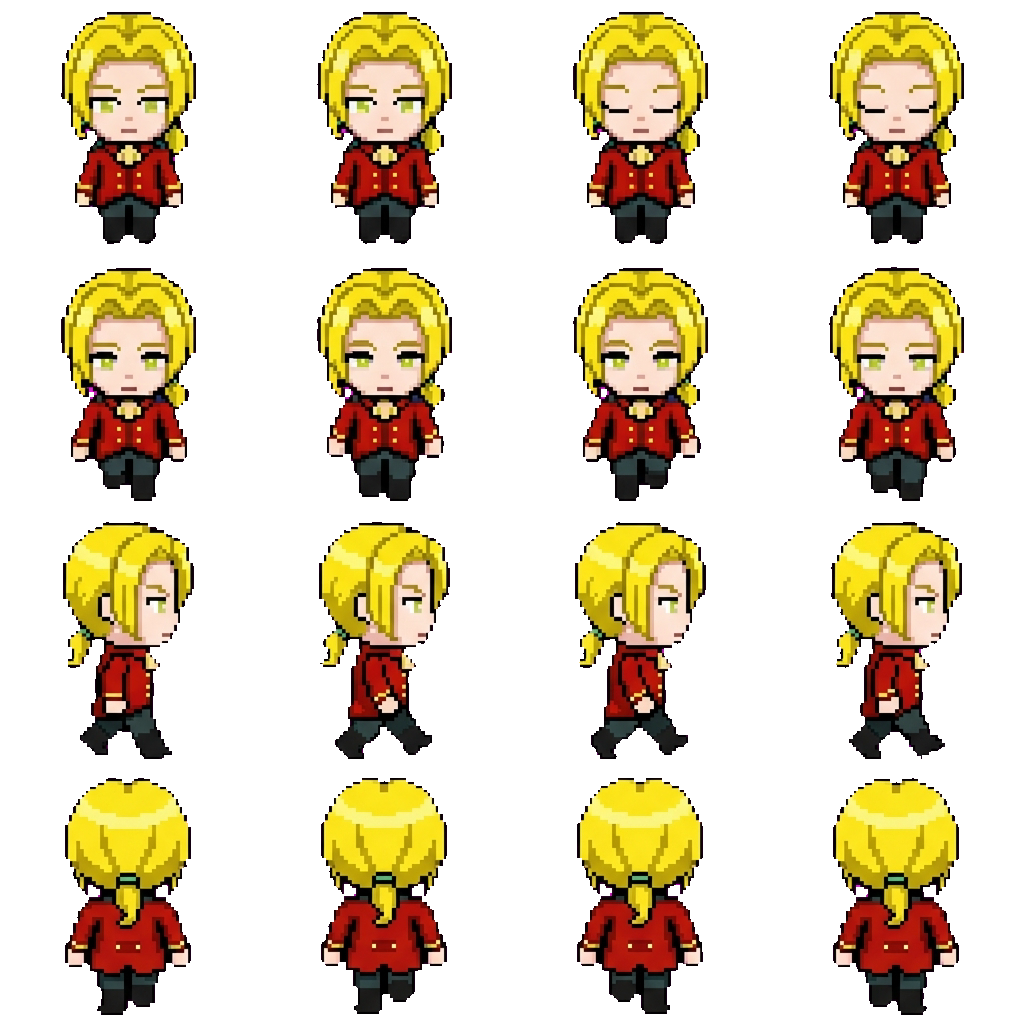 Noah movement sprite