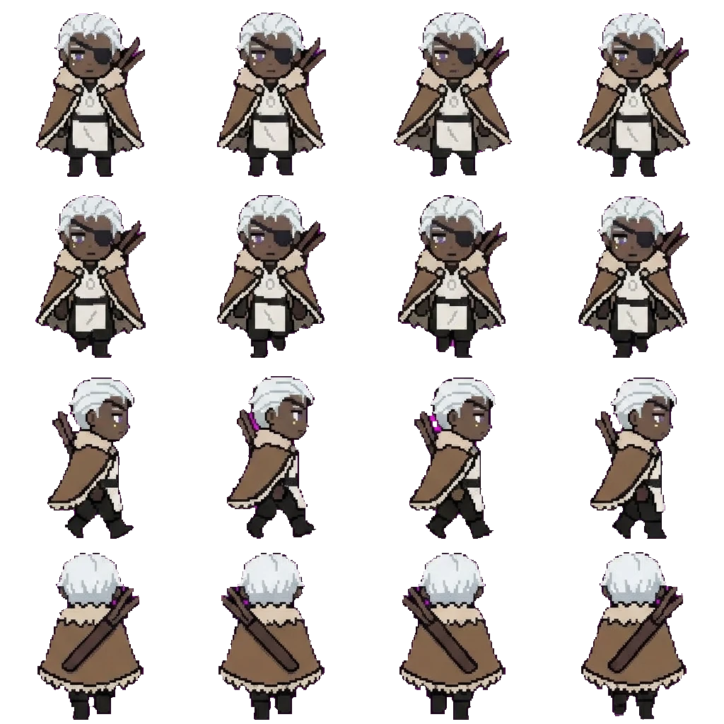 Hatter movement sprite