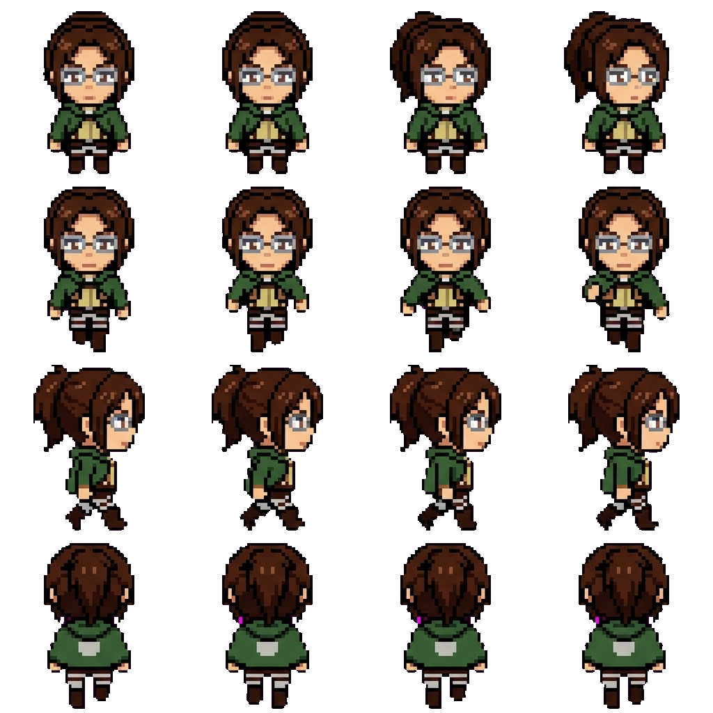 Hange movement sprite
