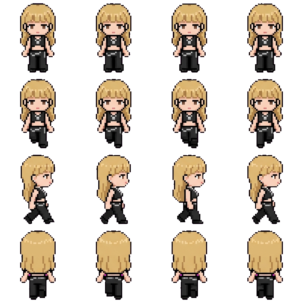 Minnie movement sprite