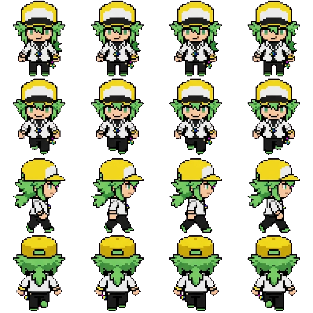 N movement sprite