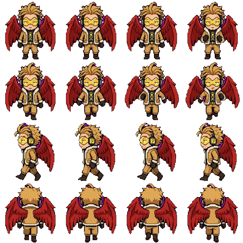 hawks movement sprite