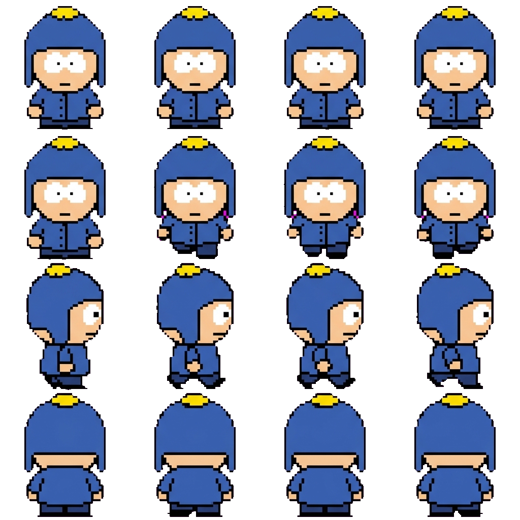 Craig movement sprite